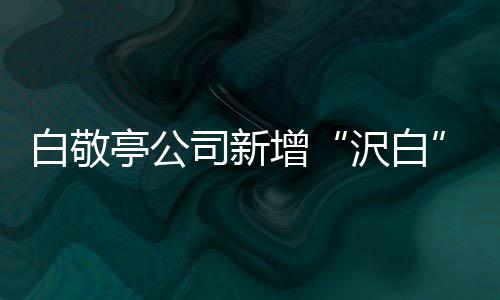 白敬标 皮革皮具鞋帽亭公增沢白服装司新商涉及