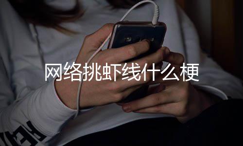 网络线什么梗挑虾