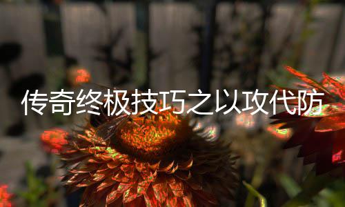 终极之以略传奇攻代防战技巧