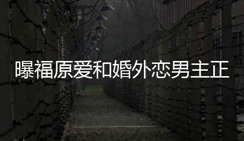 帮她不少外恋和婚男主 男曝福原爱正式恋爱方是精英商界