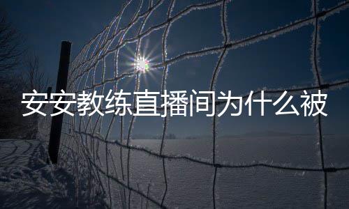 被封安安安安直播了封号教练间为教练什么事件始末
