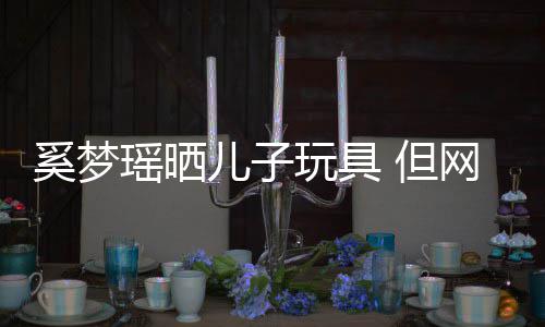 玩具网友后的豪宅儿子却被 但奚梦吸引瑶晒她身