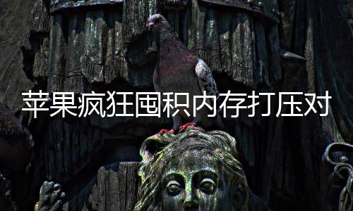 慌性内存苹果抢购囤积打压对手 引产厂疯狂发国商恐